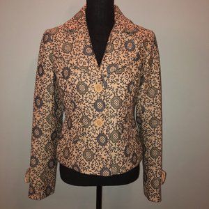 ❄️ SALE  LOFT Flower Blazer Size 4
